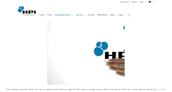 Desktop Screenshot of hpigmbh.com